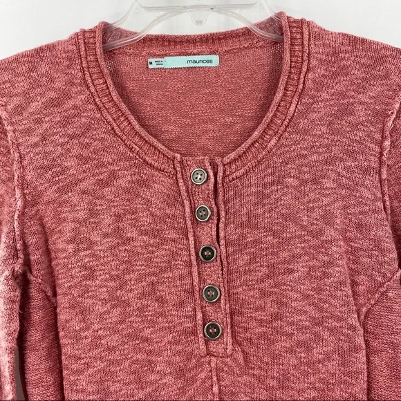 Maurices Henley Knit Sweater - Picture 3 of 7